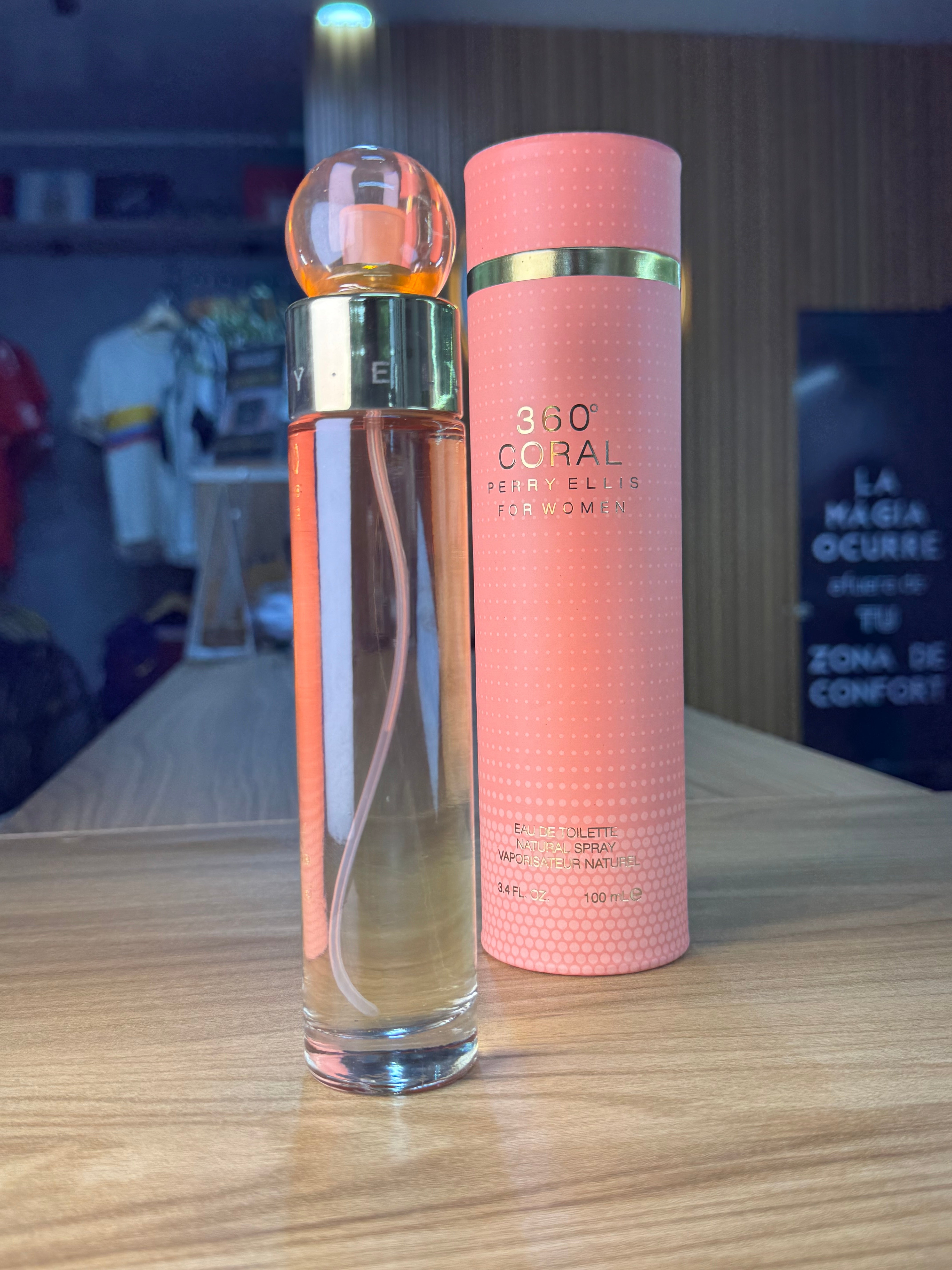 360 Coral by Perry Ellis 100ml
