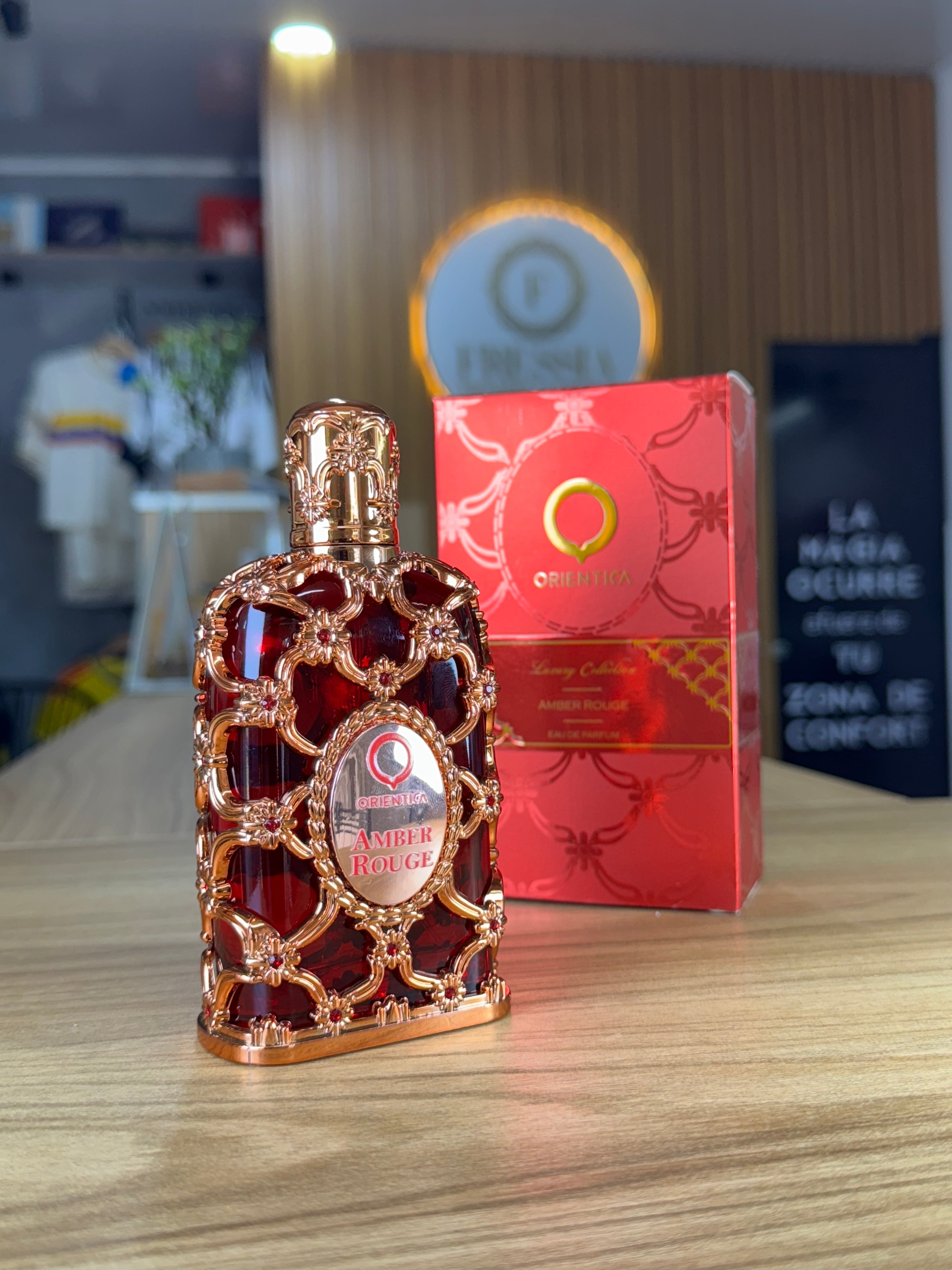 Amber Rouge by Orientica 100ml (Estuche)