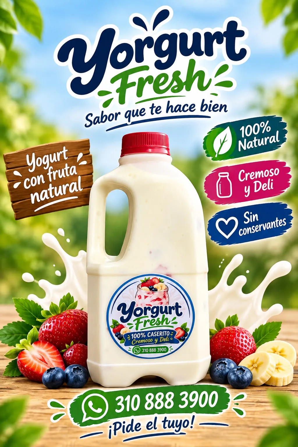 YOGURT MELOCOTON